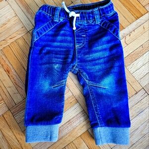 Cat Jack Denim Joggers 3-6 mths